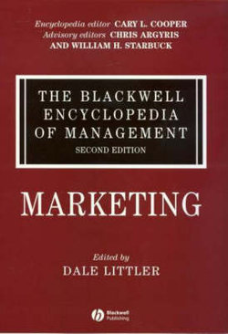 The Blackwell Encyclopedia of Management, Marketing
