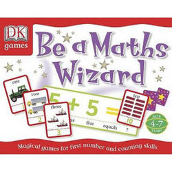 Be a Maths Wizard: Dorling Kindersley Games Age 4-7