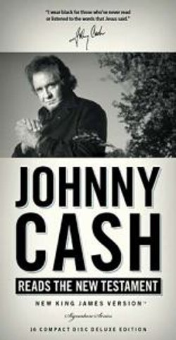 Johnny Cash Reads the New Testament-NKJV-Deluxe Signature