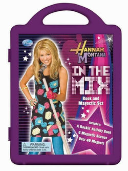 Hannah Montana in the Mix (a Book and Magnetic Set)