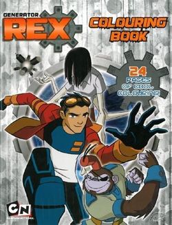 Generator Rex Colouring Book