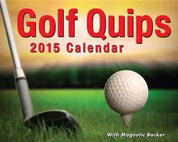 2015 Golf Quips Mini DTD Calendar