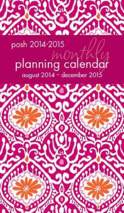 Posh: Batik Beauty 2014-2015 Monthly Pocket Planning Calendar