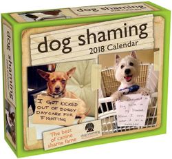 Dog Shaming 2018 Day-to-Day Calendar