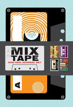 Mix Tapes Mini Eco-Journals