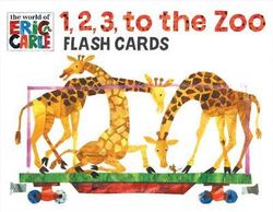 1, 2, 3, to the Zoo Train Flash Cards