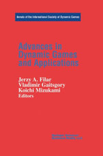 Advances in Dynamic Games and Applications