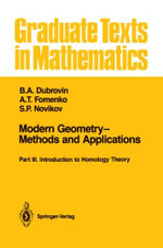 Modern Geometry-Methods and Applications