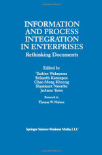 Information and Process Integration in Enterprises