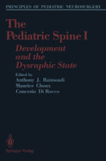 The Pediatric Spine I