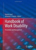 Handbook of Work Disability