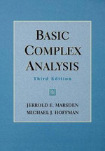 Basic Complex Analysis