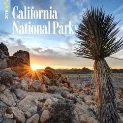California National Parks 2018 Wall Calendar