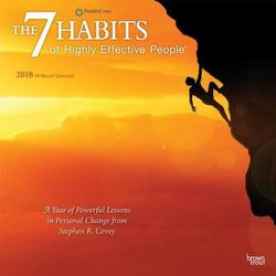 7 Habits of Highly Effective People, the 2018 Wall Calendar