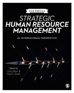 Strategic Human Resource Management
