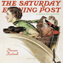 2015 Saturday Evening Post Mini Wall Calendar