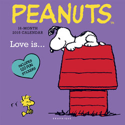 2015 Peanuts Love Is Wall Calendar