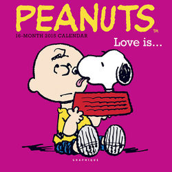 2015 Peanuts Love Is Mini Wall Calendar