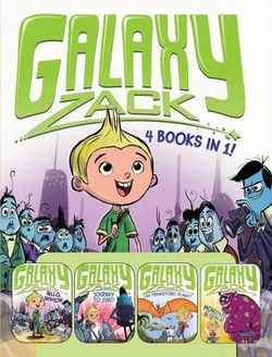 Galaxy Zack 4 Books In 1!