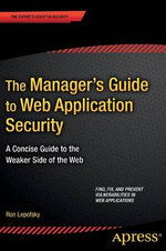 The Manager's Guide to Web Application Security