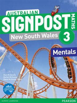 Australian Signpost Maths for NSW 3 Mentals Book