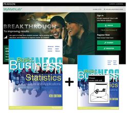 Value Pack Basic Business Statistics + MyMathLab with eText