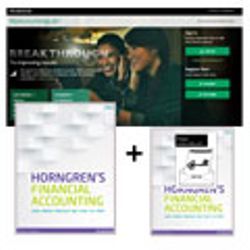 Value Pack Horngren's Financial Accounting + MyAccountingLab with eText