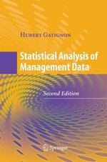 Statistical Analysis of Management Data