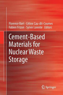 Cement-Based Materials for Nuclear Waste Storage