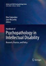 Handbook of Psychopathology in Intellectual Disability