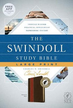 The Swindoll Study Bible NLT, Large Print