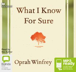 What I Know For Sure (MP3)
