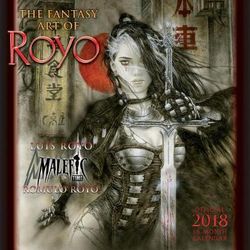 Fantasy Art of Royo 2018 Wall Calendar