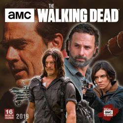 The Walking Dead 16-Month 2019 Square Wall Calendar