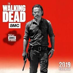 The Walking Dead AMC 2019 Mini Wall Calendar