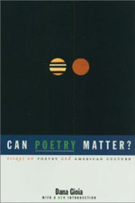 Can Poetry Matter?