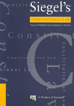 Constitutional Law, Siegel S Sb