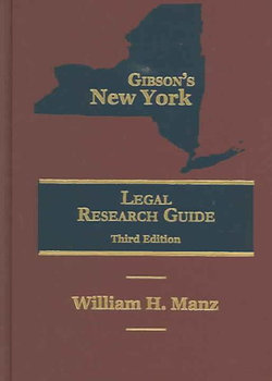 Gibson's New York Legal Research Guide