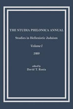 The Studia Philonica Annual