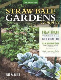 Straw Bale Garden Complete