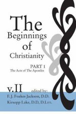The Beginnings of Christianity