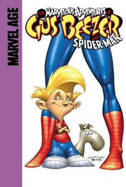 Gus Beezer with Spider-Man