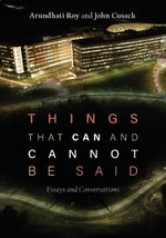 Things That Can and Cannot Be Said