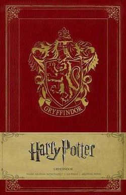 Harry Potter Gryffindor Hardcover Ruled Journal