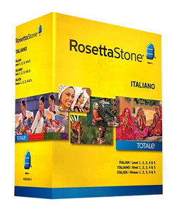 Rosetta Stone Italian 1,2,3,4,5 TOTALe Version 4