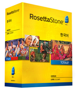 Rosetta Stone Korean 1,2,3 TOTALe Version 4