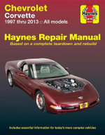 Chevrolet Corvette 1997 Thru 2013 Haynes Repair Manual