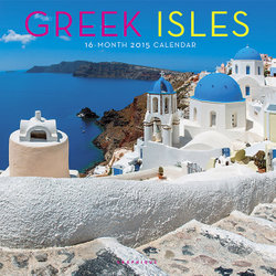 2015 Greek Isles Wall Calendar