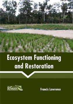 Ecosystem Functioning and Restoration