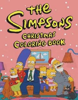 The Simpsons Christmas Coloring Book